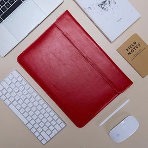 Funda Protectora para Portátil de Cuero Genuino, Estilo Vintage, con Logotipo Personalizado, para Hombre, Diseño Duradero, Venta al Por Mayor de Fábrica, LS-0250 - Product Image 1