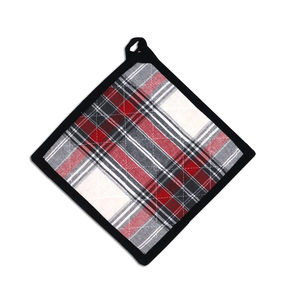 2026-2027 New Collection Checkered Pot Holder Super Absorbent 100% Cotton Eco-Friendly Dishwasher Safe Pot Holder for <b>Oven</b> Use.. - Product Image 3