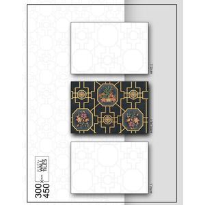 Azulejos de Pared Cerámicos Digitales Brillantes Antideslizantes Vistaar Natural Designer Japoneses 12x18, 30x45cm, 300x450mm, 5 Años de Garantía, para Baño - Product Image 6