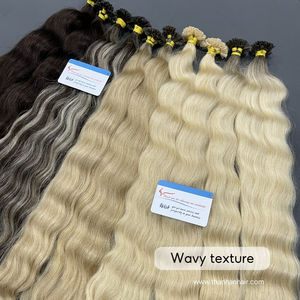 Wholesale 100% <b>Remy</b> <b>Human</b> <b>Hair</b> <b>Extensions</b> Vietnamese Machine Double Weft Natural Wavy U Tip Silky No-Tangle Quality Best Price - Product Image 6
