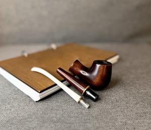 Pipa de Fumar de Madera de Lujo Hecha a Mano, Pipa de Tabaco de Madera Natural, Accesorio Artesanal Decorativo - Product Image 4