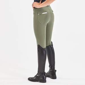 Pantalon d'équitation extensible 4 directions de haute qualité, leggings, collants, vêtements d'équitation en tissu technique au toucher doux - Product Image 2