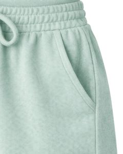 Women Ribbed Crop Tank <b>Top</b> And Drawstring Shorts Set Mint Green With Red <b>Heart</b> Print Casual Lounge Two Piece Outfit Customized - Product Image 4