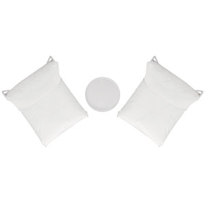 Ensemble de jardin extérieur pour 2 personnes avec coussins Groupe de sièges confortable pour le divertissement en plein air - Product Image 5