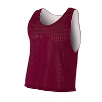 Maillots de football/soccer réversibles en mesh, imprimés sur mesure, grandes tailles, avec couleur et tissu personnalisés pour hommes adultes