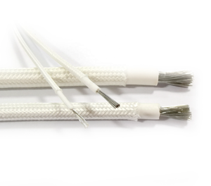 Cable Calefactor Sunbow TF-001 de Fibra de Vidrio Recubierto de Goma, Trenzado, Resistente al Calor, 600V - Product Image 2