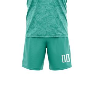 Service OEM, ensembles d'uniformes de football personnalisés, impression par transfert thermique, 100% polyester, séchage rapide, manches courtes, uniformes d'entraînement pour l'été - Product Image 5