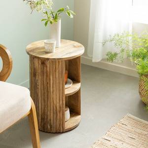 Mesita de noche Vandana Grand Sierra de madera de mango - Product Image 1