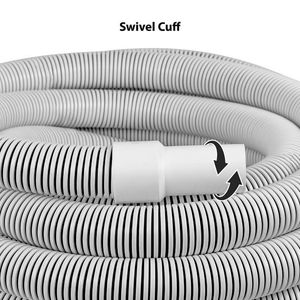 Manguera de vacío para piscina y Spa de 35 'con Juego de adaptadores Herramientas y accesorios de limpieza de piscinas - Product Image 3