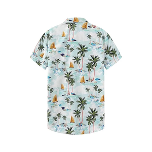 Chemise Hawaïenne Personnalisée à Imprimé Floral pour Homme – Été, Sublimée, Boutonnée, Respirante, Infroissable, Tricotée, Décontractée, Plage, Écologique, Séchage Rapide - Product Image 2