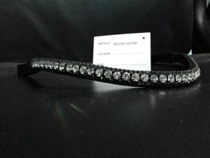 Halters à sourcils en cuir indien de la meilleure qualité pour les produits de cheval Top Export Brow Band. - Product Image 2