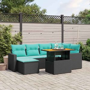 Conjunto de Sofás de Jardín Color Beige - Product Image 1