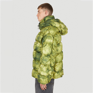 Veste matelassée pour homme de haute qualité, personnalisée, couleur unie, à capuche, pour l'hiver, usage extérieur, best-seller - Product Image 6