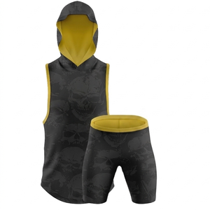 Tenues de football 7v7 personnalisées pour adultes – Impression par sublimation, design et couleurs personnalisables, tailles variées, séchage rapide, respirantes, idéales pour l'été - Product Image 1