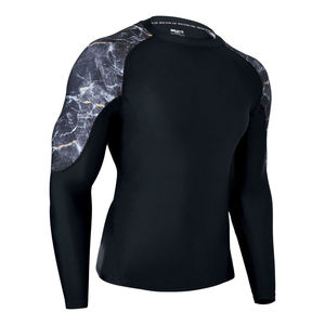 Camiseta de manga corta para hombre con sublimación personalizada OEM, camiseta de protección contra erupciones cutáneas para MMA y BJJ, venta al por mayor, diseño personalizado. - Product Image 5