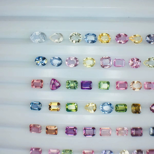 Safires naturales multicolor de formas variadas, 33.81 quilates, calidad AAA con brillo y hermosos colores, perfectos para la elaboración de joyas. - Product Image 3