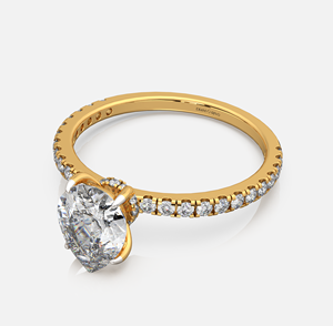 Bague Solis Tear Ring avec pierre en forme de poire de 1,25 carat - Product Image 2
