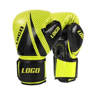 Guantes de Boxeo Profesionales de Piel Sintética para Adultos, 12oz, con Cierre, Transpirables, Rojos y Negros, Equipo de Entrenamiento de Artes Marciales de Alta Calidad - Product Image 4