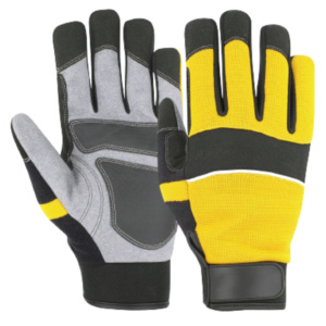 ถุงมือป้องกันความร้อน Amara Heavy Duty แบบนุ่มสบาย ผลิตจากหนังสังเคราะห์เสริมแรง ได้รับมาตรฐาน CE พร้อมสายรัดข้อมือปรับได้ - Product Image 4