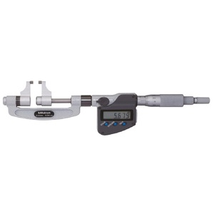 Micrómetro de Tipo Calibrador Mitutoyo OMP-25MX 343-250-30, Rango de 0-100 mm, para Medir Diámetros en Puntos Difíciles de Acceder - Product Image 1
