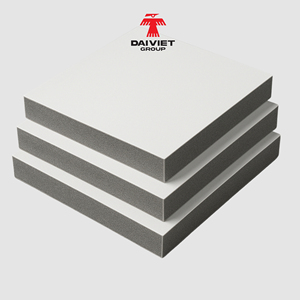 Vietnam Factory Bamboo Charcoal <b>PVC</b> <b>Sheet</b> 1220x2440mm Density 0.65G/cm3 Waterproof Fireproof Durable for Hotel and Apartment - Product Image 1