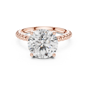 925 Sterling Silver Round Cut Moissanite <b>Diamond</b> <b>Ring</b> Wholesale Fine Jewelry Manufacturer Custom OEM - Product Image 1