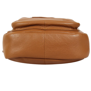 Brown Leather Women <b>Sling</b> Bag Stylish Crossbody Chest <b>Shoulder</b> Backpack for Women with Multiple Compartmens - Product Image 4