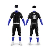 Diseña Tu Propio Uniforme de Béisbol Transpirable, Ecológico, Ligero, 100% Algodón Estampado, Personalizado en Color y Talla