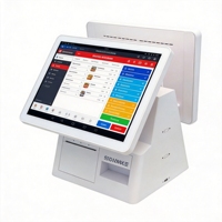 Terminal de point de vente tactile tout-en-un 15,6 pouces pour restaurants, sous Windows/Android, avec système de caisse enregistreuse - Vente en gros