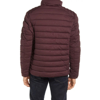 Vestes matelassées à capuche pour hommes, personnalisables, à manches longues, en coton et polyester, pour répondre aux exigences des clients