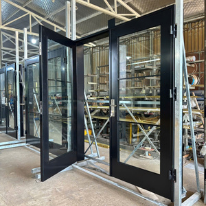 Portes d'entrée extérieures élégantes en fer forgé avec design d'entrée sécurisée en acier sur mesure pour maisons de luxe modernes avec design personnalisé - Product Image 3