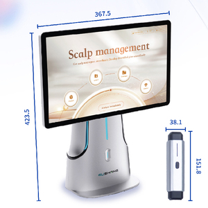 เครื่องวิเคราะห์เส้นผมอัจฉริยะรุ่นใหม่ล่าสุด เครื่องตรวจจับรูขุมขน พร้อมรายงานสุขภาพเส้นผมแบบกำหนดเอง สำหรับใช้ในร้านเสริมสวย - Product Image 1