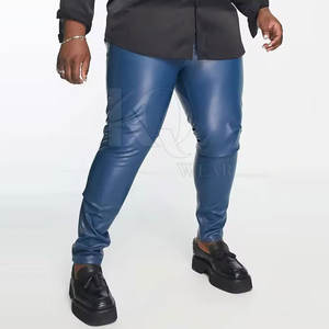 Pantalones de Cuero de Alta Calidad para Hombre, Impermeables, Resistentes al Viento, Duraderos, Ajustados, a la Moda, para Actividades al Aire Libre - Product Image 5