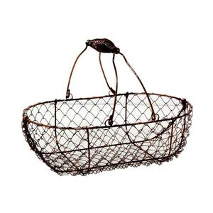 Panier à fruits très vendu, pour la table, rangement et organisation des fruits, fait main, couleur noire, revêtement en poudre, taille et forme personnalisées - Product Image 4