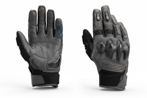 Custom Motorcycle Riding Gloves <b>Full</b> Finger Protective Whole Sale Custom Breathable Anti <b>Slip</b> Touch Screen Biker Motorbike Glove - Product Image 3