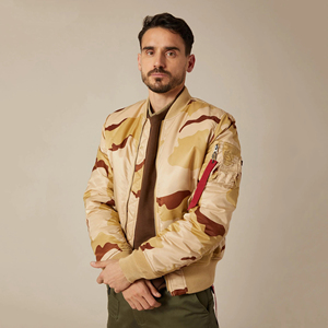 Blouson bomber coupe-vent pour homme, tendance, avec capuche, col montant et poches décoratives, couleur unie, fermeture éclair. - Product Image 4