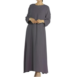 Último Diseño de Hijabs, Pañuelos con Estampado Vintage, Manga Larga, Tradicional, Transpirable, Vestido Maxi Qatarí, Kuwaití, Saudí, Árabe, Abaya Islámica - Product Image 1