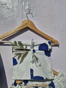 Ensemble pyjama à imprimé floral, vêtements de nuit en coton indien, vêtements de nuit pour femmes, pyjamas bohèmes, cadeau pour elle - Product Image 3