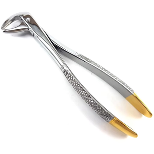 คีมถอนฟันพรีเมียม รุ่น 75A สแตนเลสสตีล สำหรับฟันกรามล่าง ถอนรากฟันลึก จับได้แน่น  เครื่องมือผ่าตัดทางทันตกรรม ได้รับมาตรฐาน CE ISO - Product Image 6