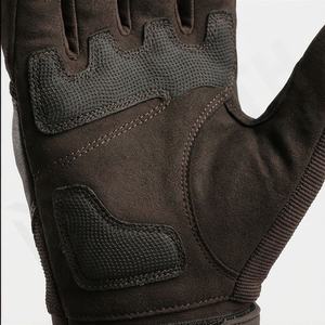 Gants de moto en cuir personnalisés à demi-doigts pour l'été, protection des articulations, accessoires de sécurité haute performance - Product Image 6