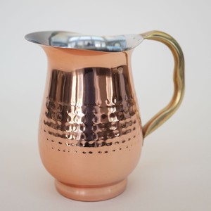 Solid Handmade Copper Mug Hammered Moscow Mule Drinkware for Cocktail Beer Water Juice Home Hotel <b>Bar</b> Collection - Product Image 4
