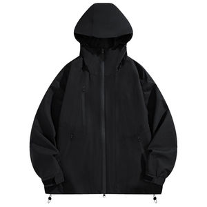 Chaqueta Cortavientos Adidas Techwear para Hombre, Impermeable, con Capucha, Estilo Urbano, Diseño Color Block, Táctica y Resistente al Viento - Product Image 2