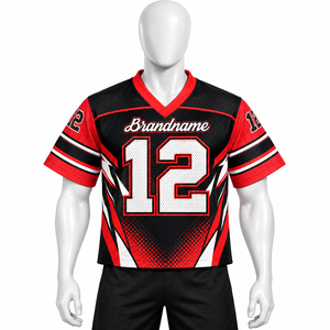 Fábrica de camisetas de fútbol americano para adultos más vendidas a bajo precio, camiseta de aficionado al fútbol americano para hombre - Product Image 2