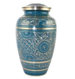 Urne funéraire en laiton, nouvelle collection 2025, design de Noël, pour cendres d'adultes, fournitures pour cendres humaines, urnes de crémation - Product Image 3