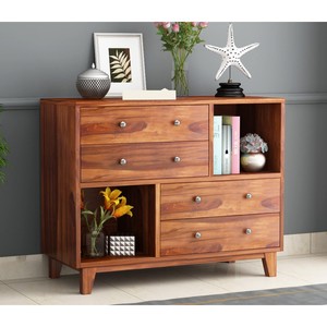 Jardinière en bois de Sheesham style ferme, vente en gros - Product Image 4