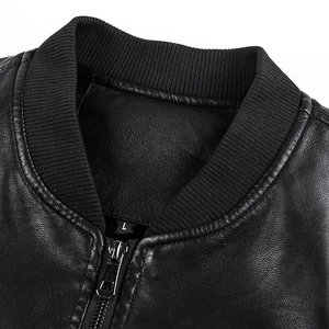Veste en cuir d'hiver grande taille de haute qualité pour hommes, imperméable, en toile, à capuche, coupe ajustée, unisexe, avec logo personnalisé sur le devant - Product Image 6