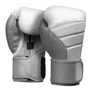 Gants de boxe et pads de frappe en cuir pour entraînement professionnel de Muay Thai, MMA, Kickboxing pour adultes - Product Image 1