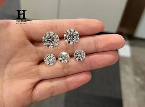 Pierre précieuse brillante cultivée en laboratoire, polie, 0,3 ct, 0,4 ct, 0,5 ct, D VVS2, excellente, pour la fabrication de bijoux, certifiée IGI, percée au laser, Starsgem - Product Image 2
