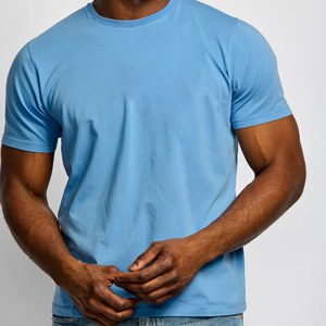 เสื้อยืดผู้ชายพรีเมียมเนื้อหนัก 250gsm 260gsm ทรงปกติ ตะเข็บข้าง พิมพ์ลาย DTG แบบกำหนดเอง สไตล์สตรีท - Product Image 4