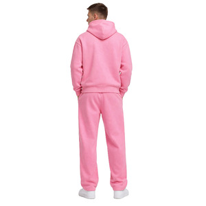 Ensembles de sweats à capuche zippés en molleton brossé épais pour hommes, fabricant en gros, personnalisation de marque, fournisseur OEM, streetwear moderne en gros - Product Image 3